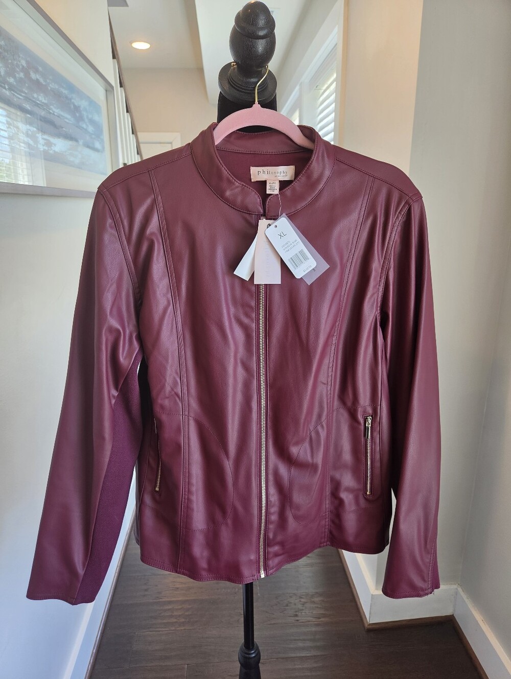 Philospy Veegan Jacket Windsor Wine